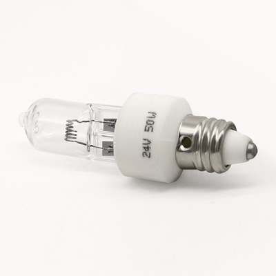 sala operatoria della luce fredda del foro della lampada della lampadina dell'alogeno di 24v 50w E11 singola