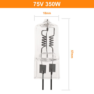 lampada speciale ad alta temperatura dell'alogeno della lampada alogena del quarzo di vetro di 75V 350W