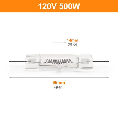 Doppia lampada alogena conclusa della fase 120V lampadina del lavoro dell'alogeno da 500 watt