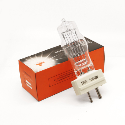 lampadina della televisione del film dello studio della fase della lampadina della sostituzione della lampada al quarzo di 2000w 120V