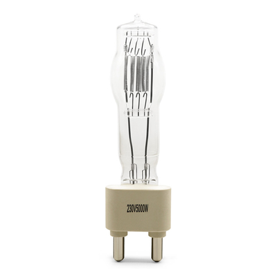 lampada 180mm 125000lm dell'alogeno della barca della lampadina della luce al quarzo dello studio di 230V 5000W G38