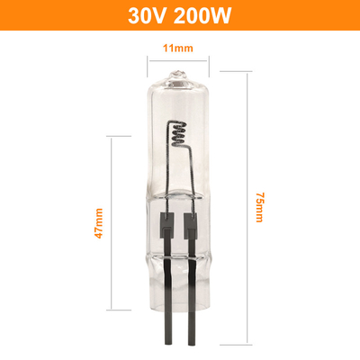 30V lampada alogena da 200 watt 2 Pin Lighting Display Crystal Lamp 4000lm