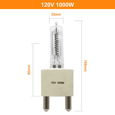fase dell'alogeno delle lampadine del quarzo di 120V 1000W e lampada di riscaldamento infrarosse G38 dello studio