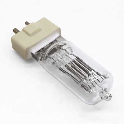 lampada conclusa bassa 3200K dello studio della fase della lampadina 1000w del quarzo dell'alogeno di 230V Gy9.5 singola