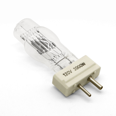 Proiettore della nave dello studio della lampada di alogeno di tungsteno del quarzo di GY16 2000Watt 120V che spazza luce