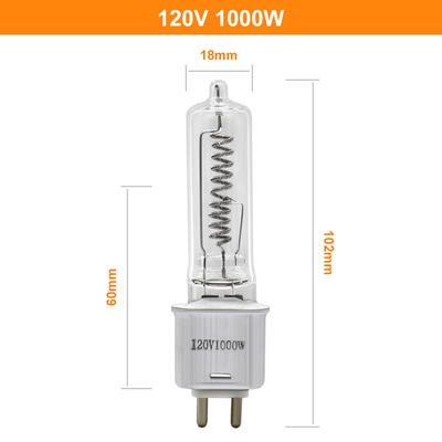 sostituzione di Heater Replacement Bulbs 101mm Sylvania Osram FEL di infrarosso del quarzo di 120V 1000W G9.5