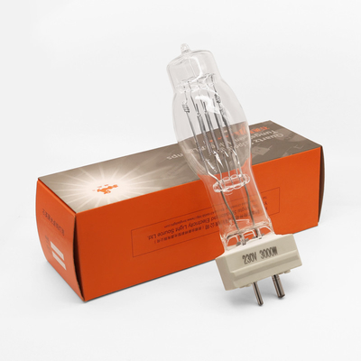 3000 Pin di navigazione 2 della piattaforma della lampada 3000w 230v del proiettore della lampada alogena di watt GY16 G38