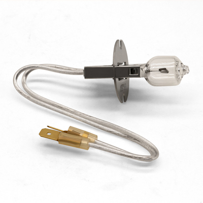 lampadine 6.6A del faro dell'automobile della luce abbagliante delle lampade dell'aerodromo dell'alogeno di Bipin della lampada alogena del quarzo 150w