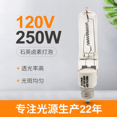 singola lampada alogena dell'estremità di 120V 250W Jd E11 Mini Candelabra Instrument Lamp