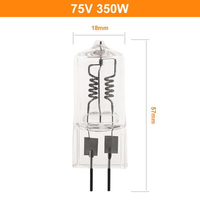fari antinebbia locomotivi Front Lighting dell'automobile del faro del treno della lampada alogena del microscopio di 75V 350W