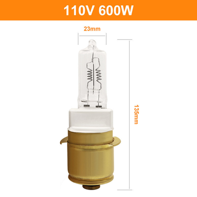 le lampadine dell'alogeno di 600W 110v preparano le lampadine locomotive della coda dell'automobile dei fari