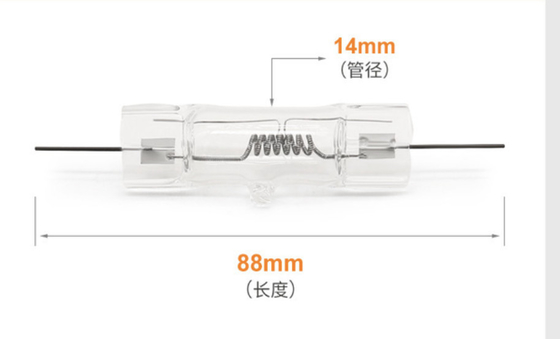 75V 400w 	Doppia luce conclusa della lampada al quarzo delle lampadine del faro del proiettore dell'automobile della lampada alogena