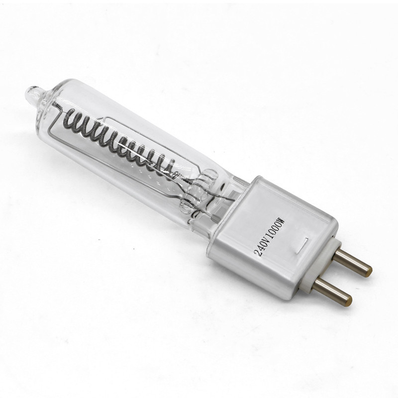 base 3200K della proiezione G9.5 di 1000w 240v 2 Pin Halogen Bulb Theatre Photo