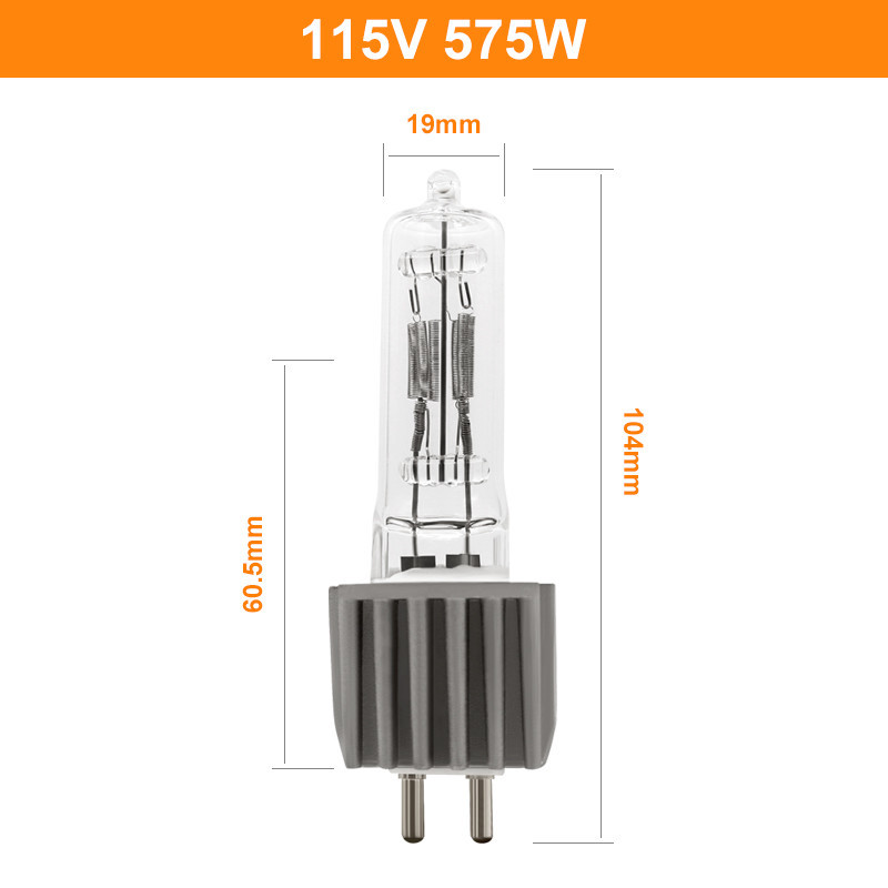 argento di Pin Halogen Bulb Stage ecc 115V della Bi di 575W G9.5